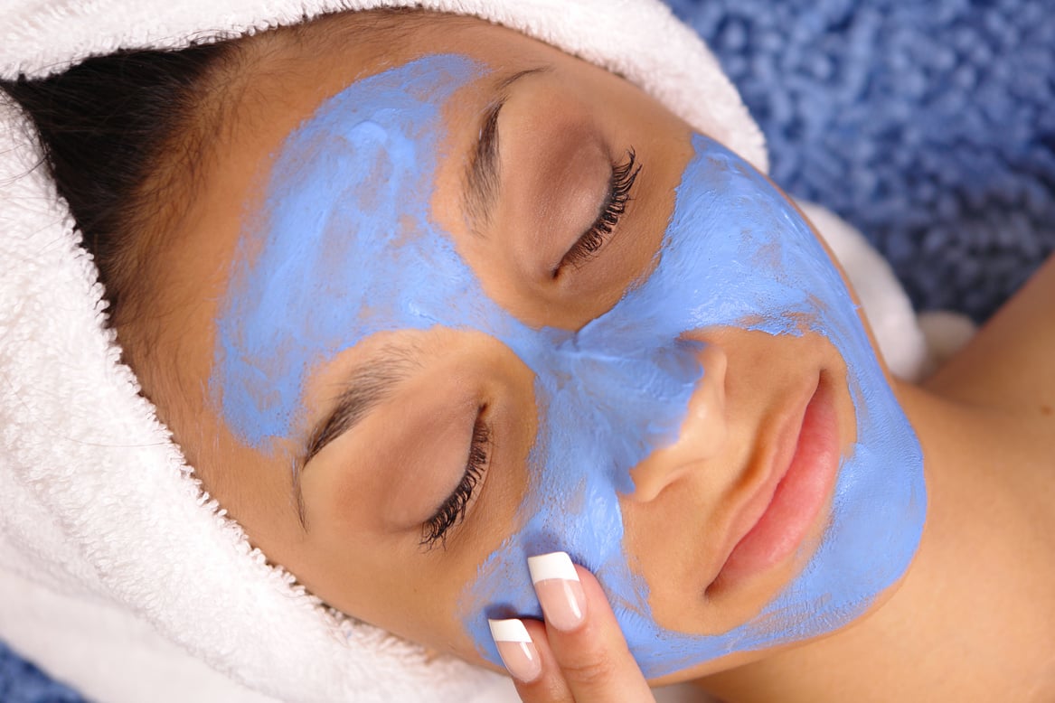 blue spa facial